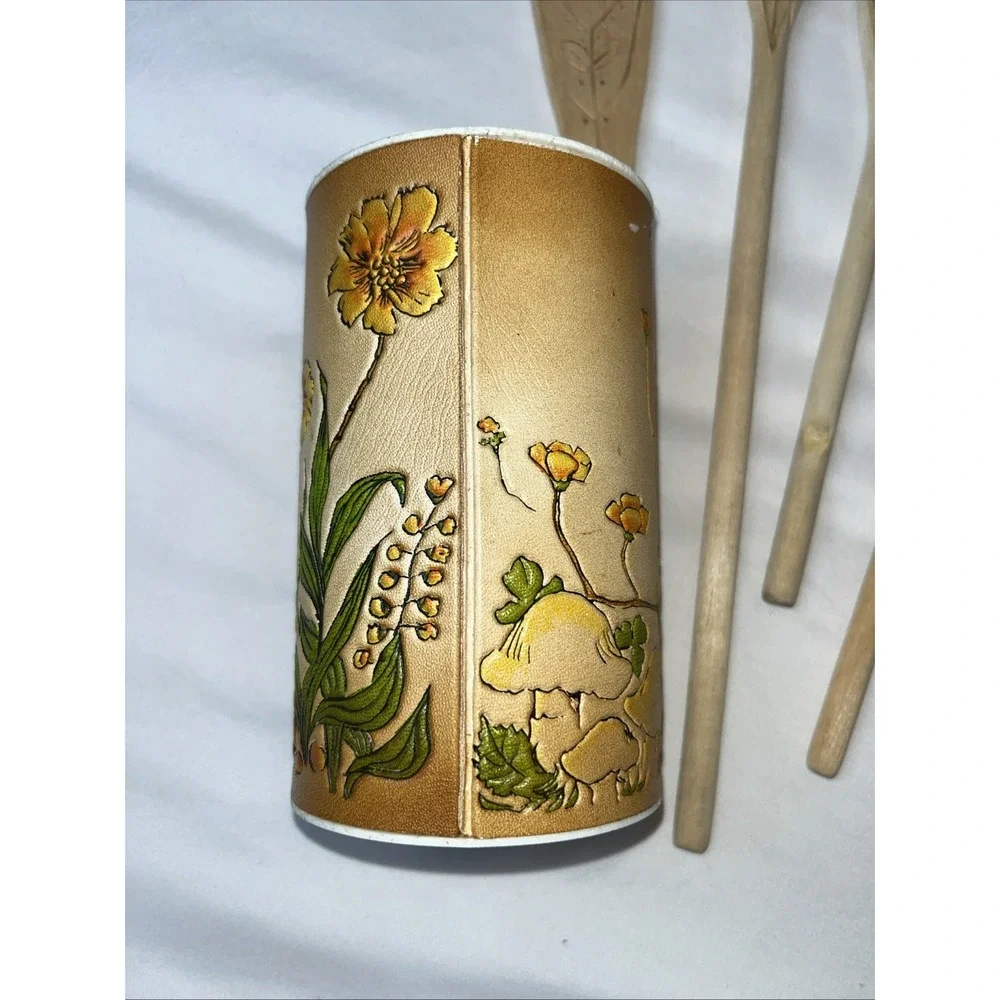 Wooden Utensil Set for Cooking‎ Natural Wooden Cooking Utensils Lipca Holder